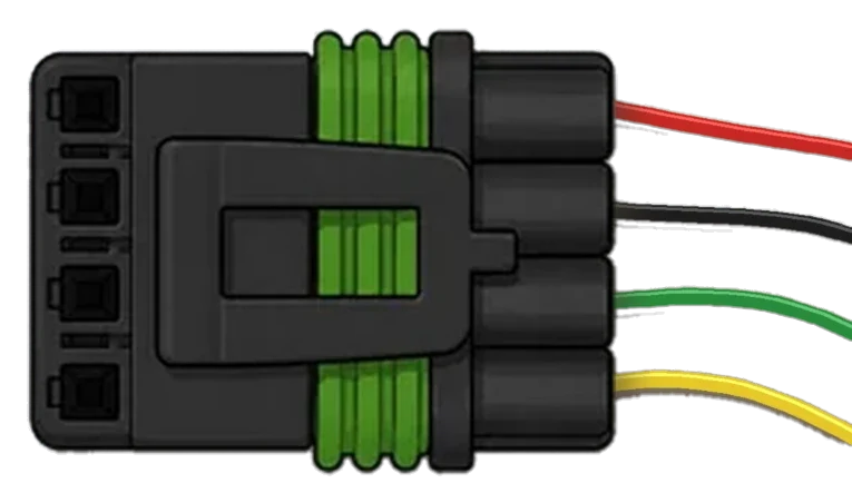 Connector after background removal